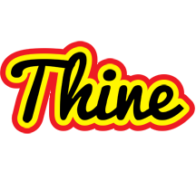 Thine flaming logo