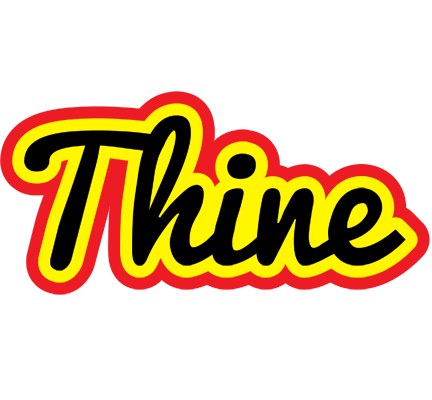 Thine flaming logo
