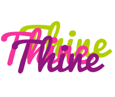 Thine flowers logo