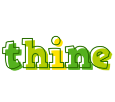 Thine juice logo