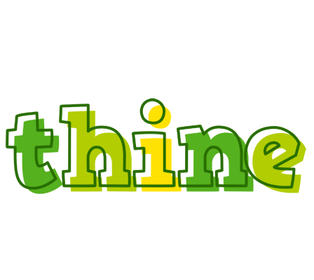 Thine juice logo