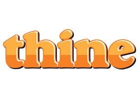 Thine orange logo