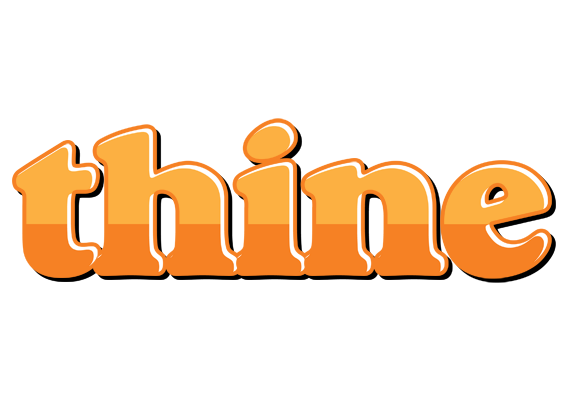 Thine orange logo