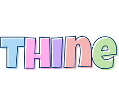 Thine pastel logo