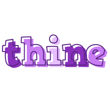 Thine sensual logo