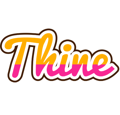 Thine smoothie logo