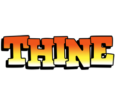 Thine sunset logo