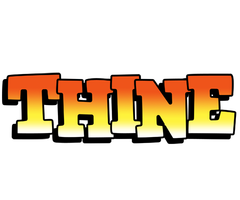Thine sunset logo