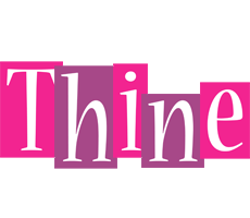 Thine whine logo