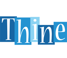 Thine winter logo