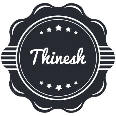 Thinesh badge logo