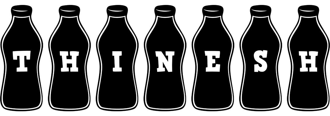 Thinesh bottle logo