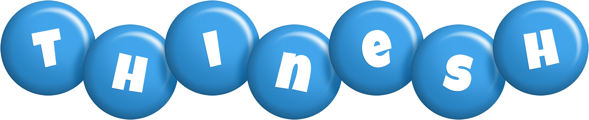 Thinesh candy-blue logo