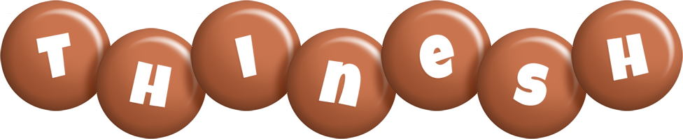 Thinesh candy-brown logo