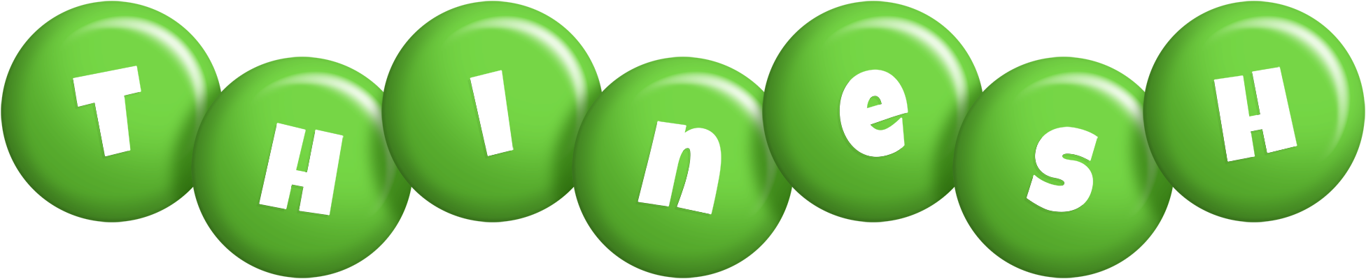 Thinesh candy-green logo