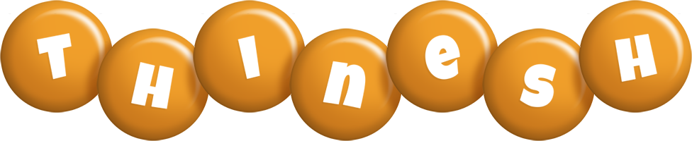 Thinesh candy-orange logo