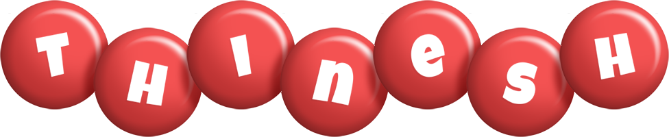 Thinesh candy-red logo