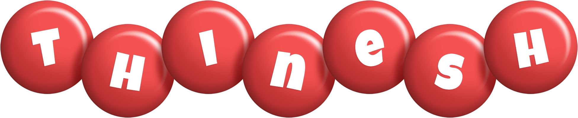 Thinesh candy-red logo