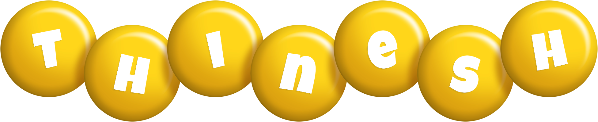 Thinesh candy-yellow logo
