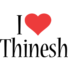 Thinesh i-love logo