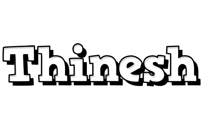 Thinesh snowing logo