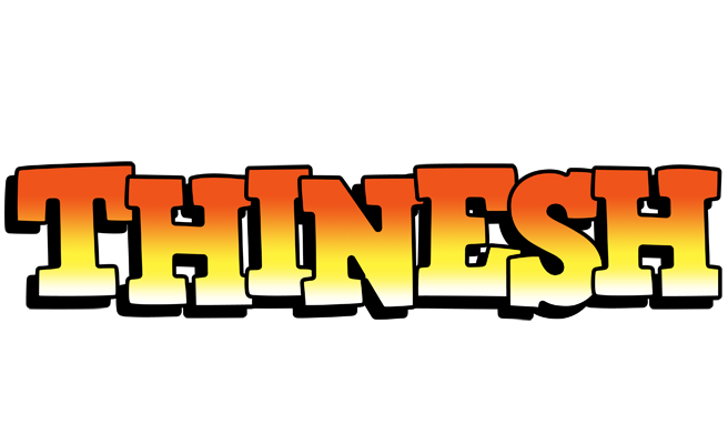 Thinesh sunset logo