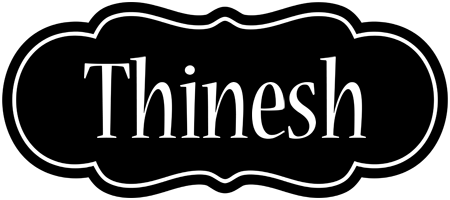 Thinesh welcome logo