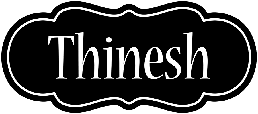 Thinesh welcome logo