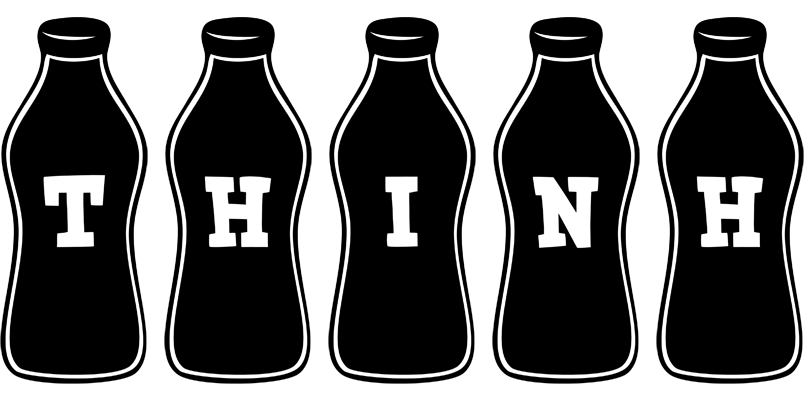 Thinh bottle logo