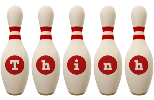 Thinh bowling-pin logo