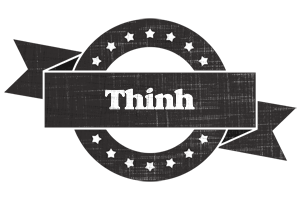 Thinh grunge logo