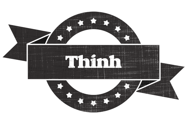 Thinh grunge logo