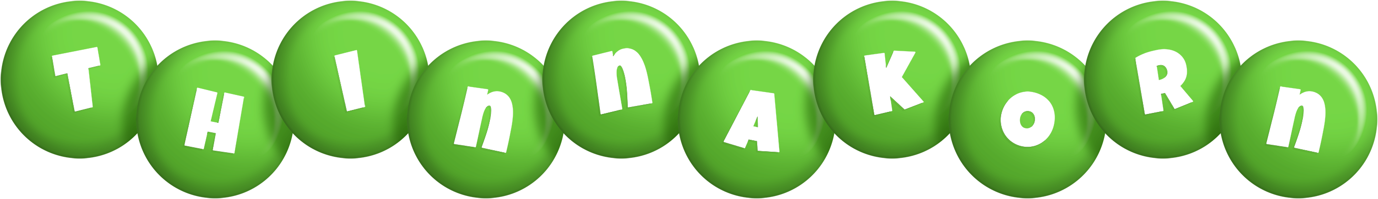 Thinnakorn candy-green logo