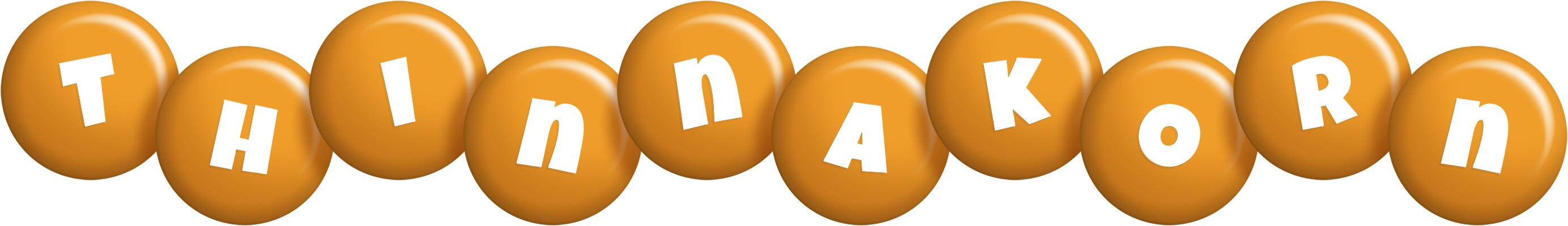 Thinnakorn candy-orange logo