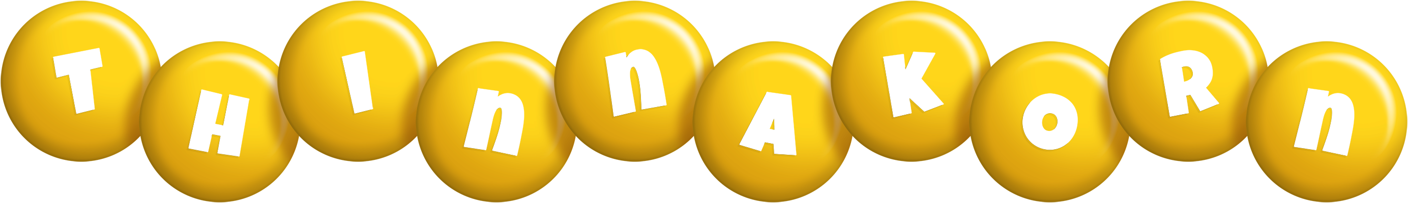 Thinnakorn candy-yellow logo
