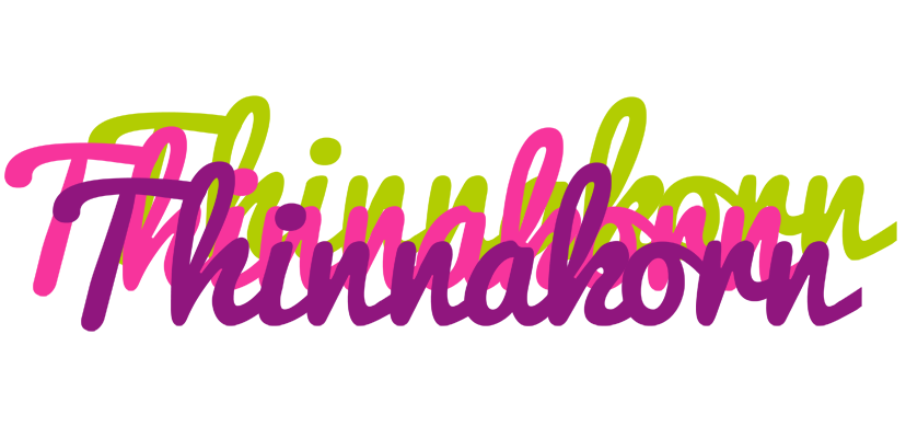 Thinnakorn flowers logo