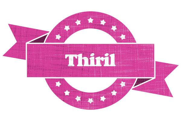 Thiril beauty logo