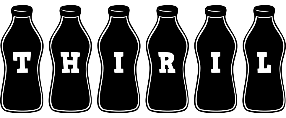 Thiril bottle logo
