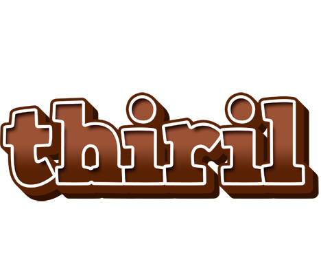 Thiril brownie logo