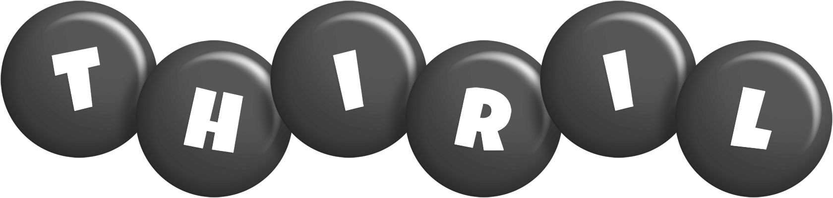 Thiril candy-black logo