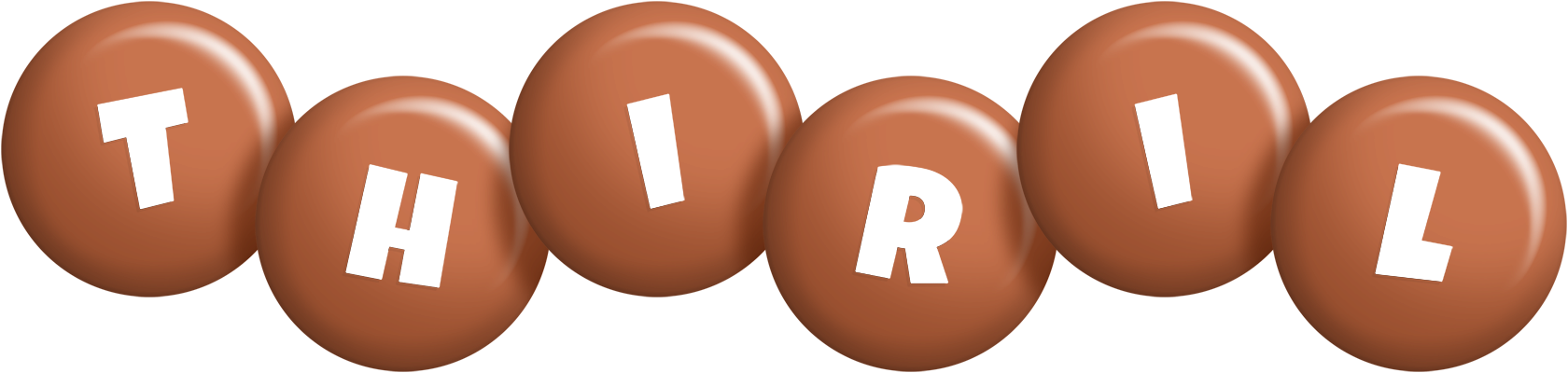 Thiril candy-brown logo