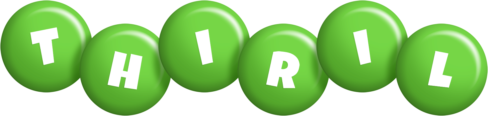 Thiril candy-green logo