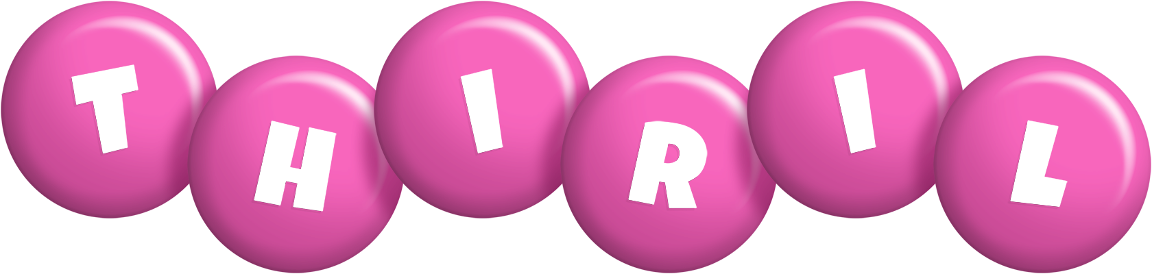Thiril candy-pink logo
