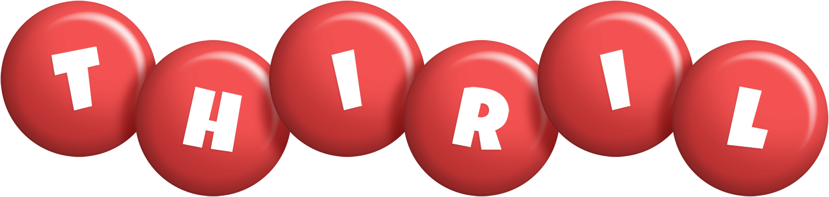 Thiril candy-red logo