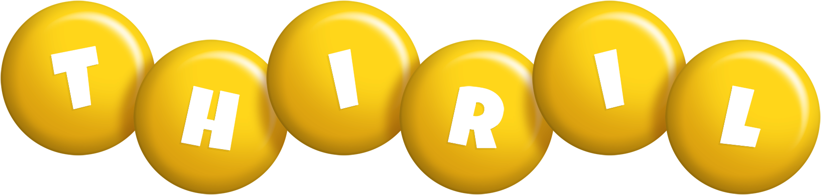 Thiril candy-yellow logo