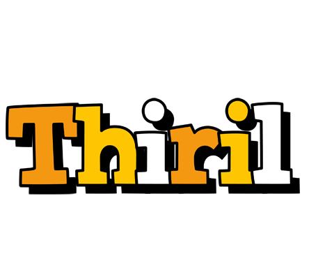 Thiril cartoon logo