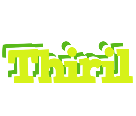 Thiril citrus logo