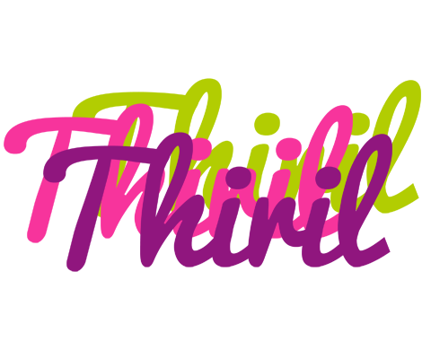 Thiril flowers logo