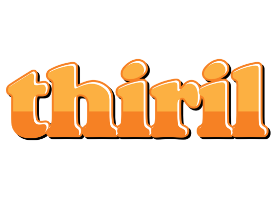 Thiril orange logo