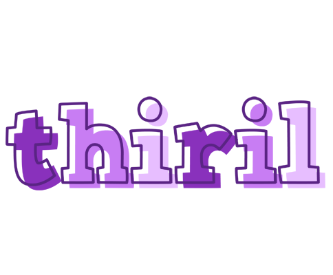 Thiril sensual logo